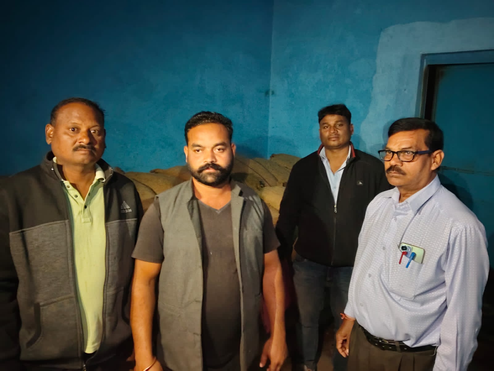 भटगांव में मंडी समिति ने जप्त किया 26 क्विंटल अवैध धान